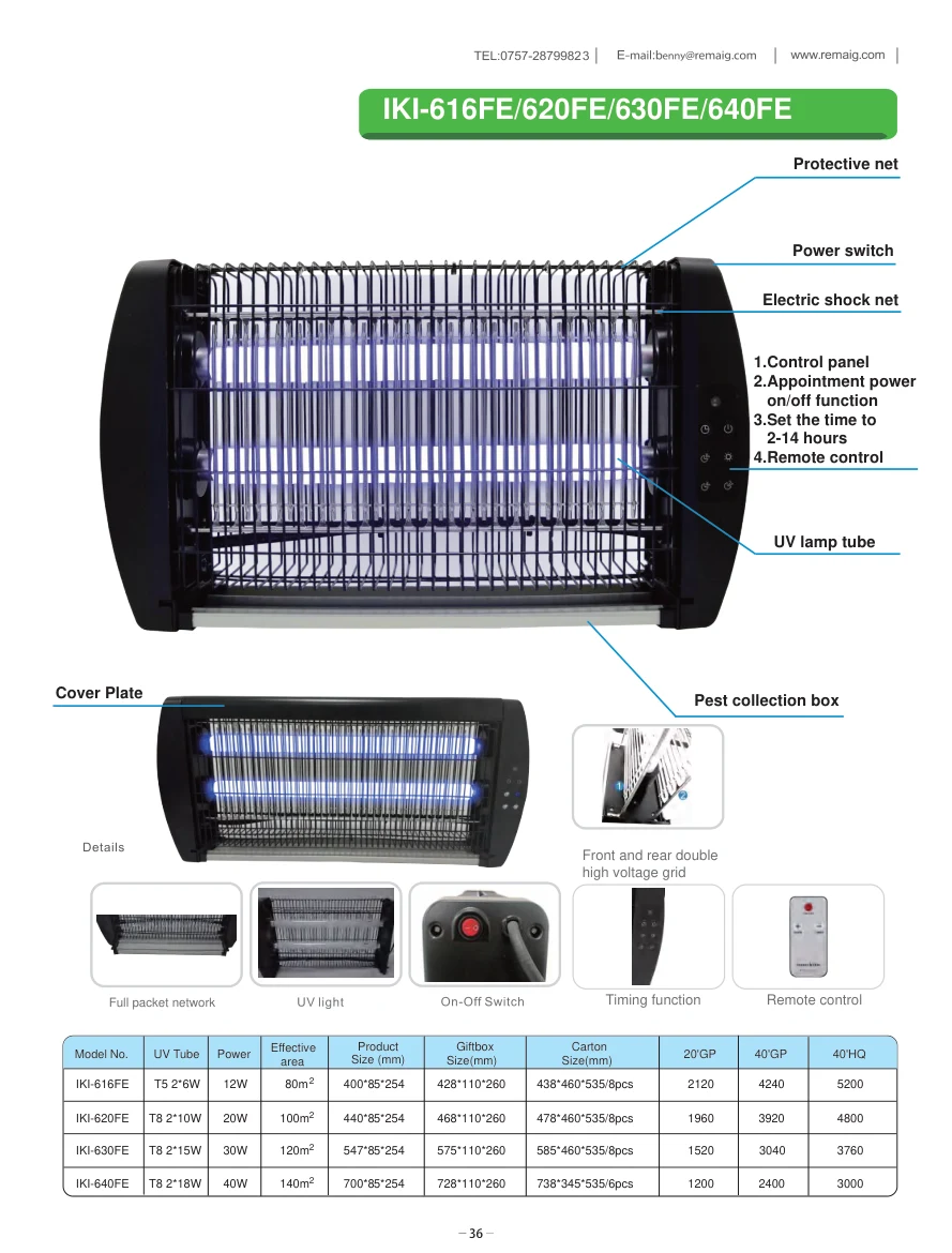 6FE Series original specification sheet 1